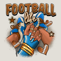 Football Life Afro Girl Sneakers Heavy Core Tee | Teevron