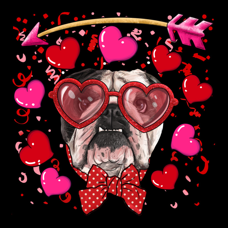 Valentine's Day  English Bulldog Premium Tee by RanaPortraitStore | Teevron