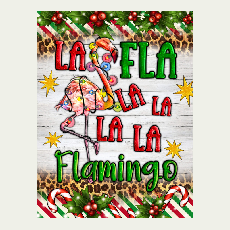 Christmas Fla La La La La La Flamingo Air Freshener Urban Heavy Tee by Artiststas | Teevron