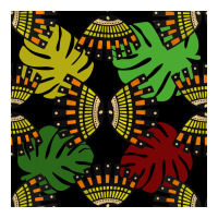 african and leaf seamless pattern | Teevron