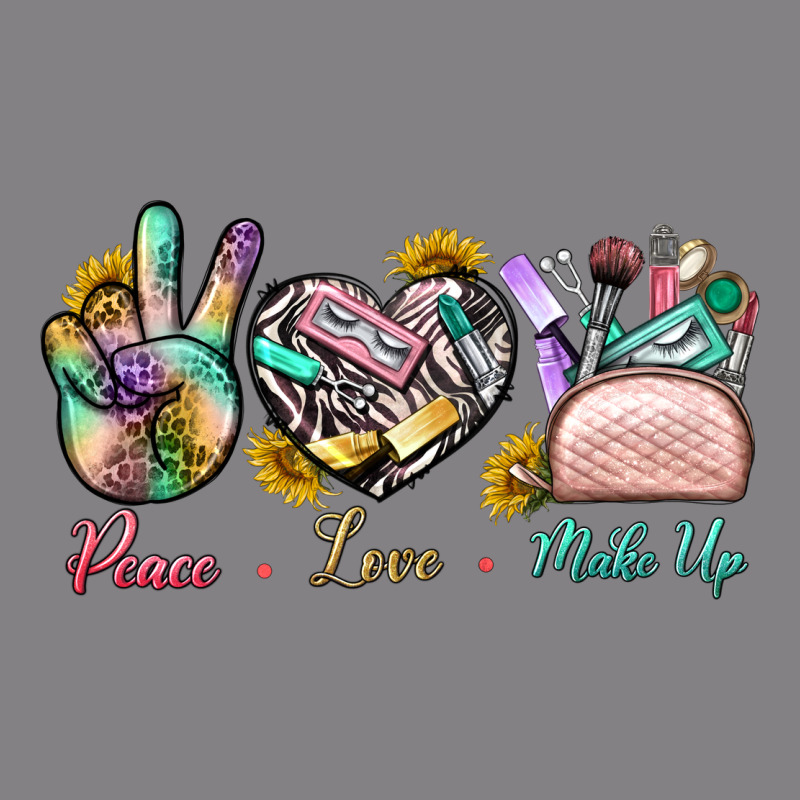Peace Love Make Up Heavyweight Hoodie by BundleAndBundleShop | Teevron