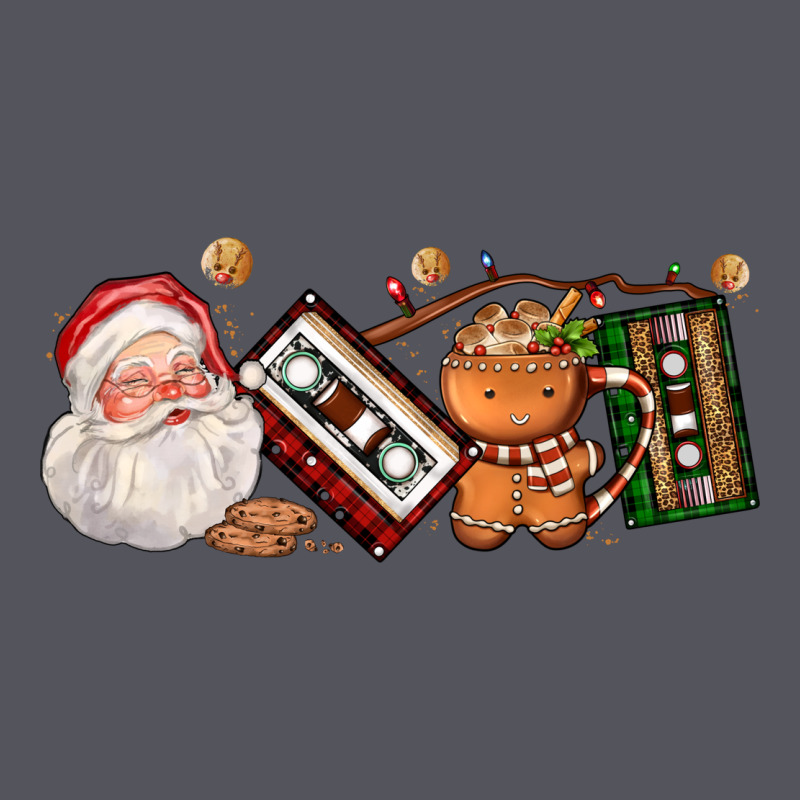 Coffee Cup Santa Cassette Cookie Vintage Hoodie by FaDigitalArtStudio | Teevron
