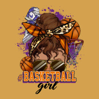 Messy Bun Basketball Girl Urban Hoodie | Teevron