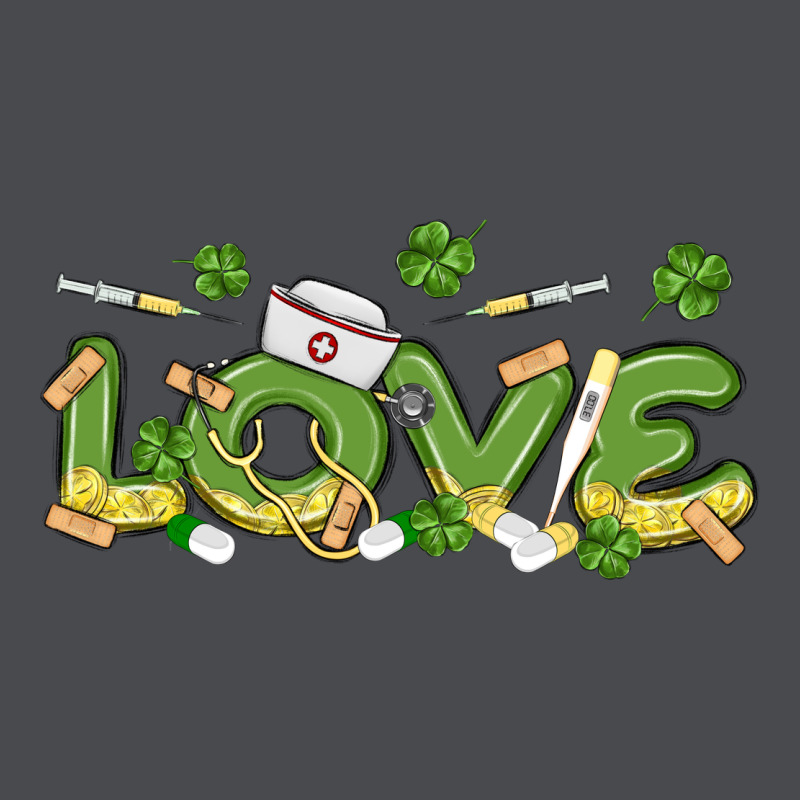 St Patricks Love Nurse Zipper Hoodie by MaliasSmallBusiness | Teevron
