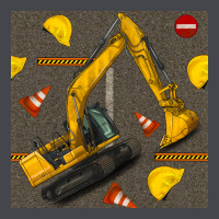 Excavator Seamless Pattern Classic Tee | Teevron