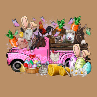 Easter Day Farm Animals Truck Vintage Hoodie | Teevron