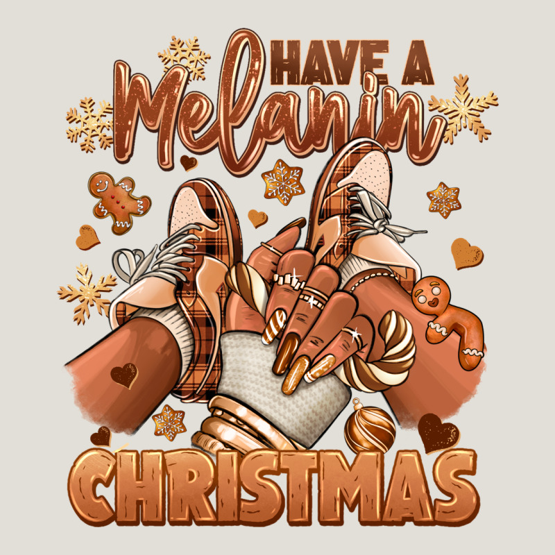 Have A Melanin Christmas Black Girl Sneakers Heavy Core Tee by RanaPortraitStore | Teevron