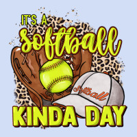 It's A Softball Kinda Day Leopard Urban Hoodie | Teevron