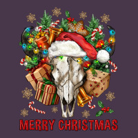 Merry Christmas With Bull Skull Heavyweight Hoodie | Teevron