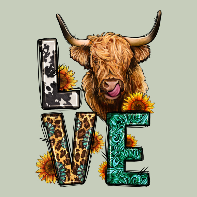 Love Long Haired Cow Long Sleeve Tee by Jasminsmagicworld | Teevron