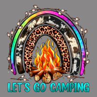 Let's Go Camping Rainbow Vintage Tee | Teevron