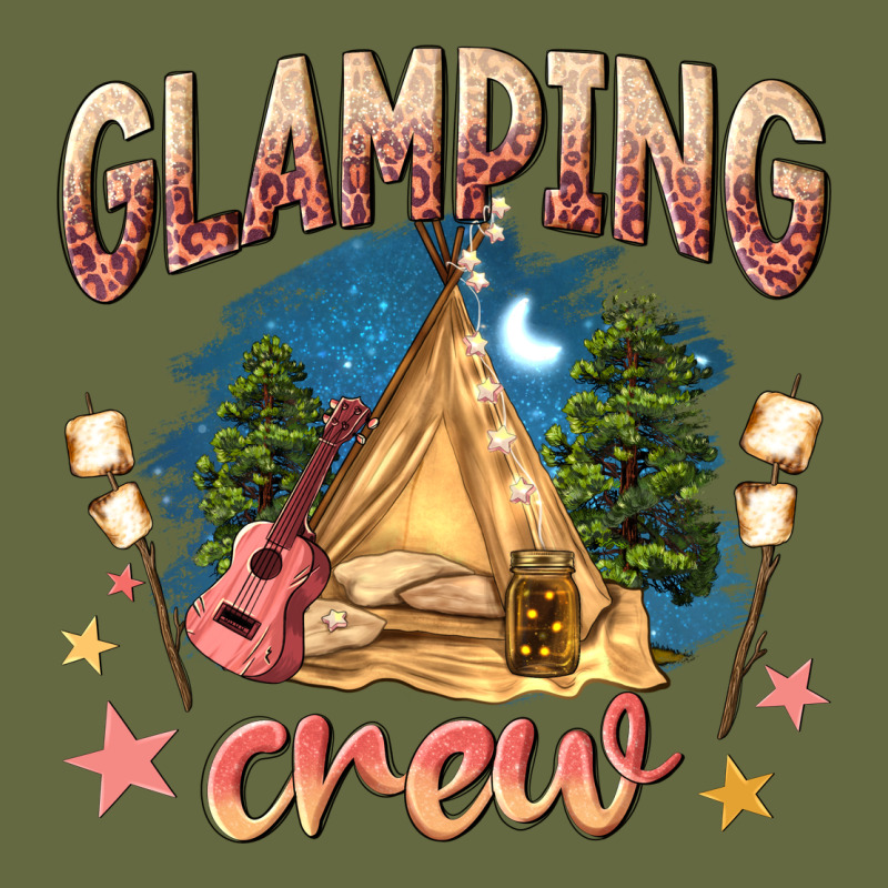 Glamping Crew Long Sleeve Tee by NancyCooperArtShop | Teevron
