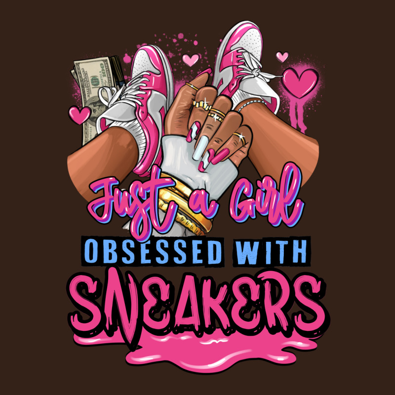 Just A Girl Obsessed With Sneakers Heavy Core Tee by RanaPortraitStore | Teevron
