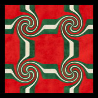 Retro Christmas Seamless Pattern Heavyweight Sweatshirt | Teevron