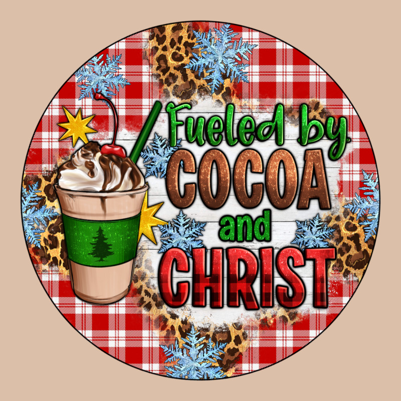 Christmas Fueled By Cocoa And Christ Ornament Urban Heavy Tee by Artiststas | Teevron