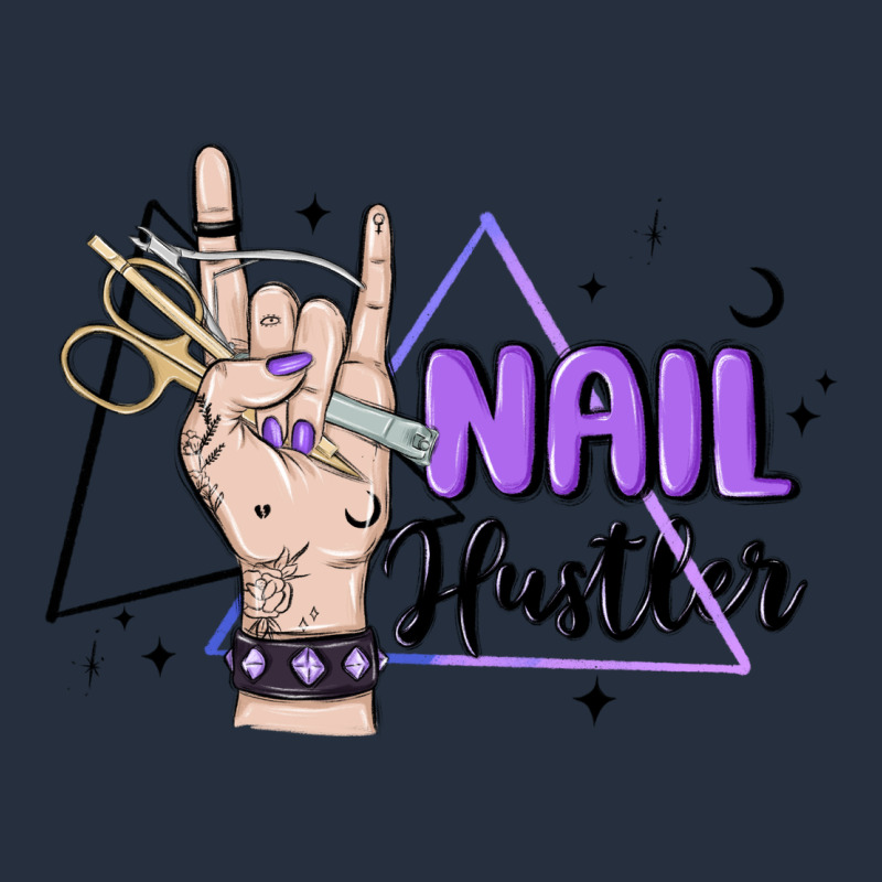 Nail Hustler Zipper Hoodie by MaliasSmallBusiness | Teevron
