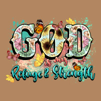 God Is My Refugee And Strength Long Sleeve Tee | Teevron