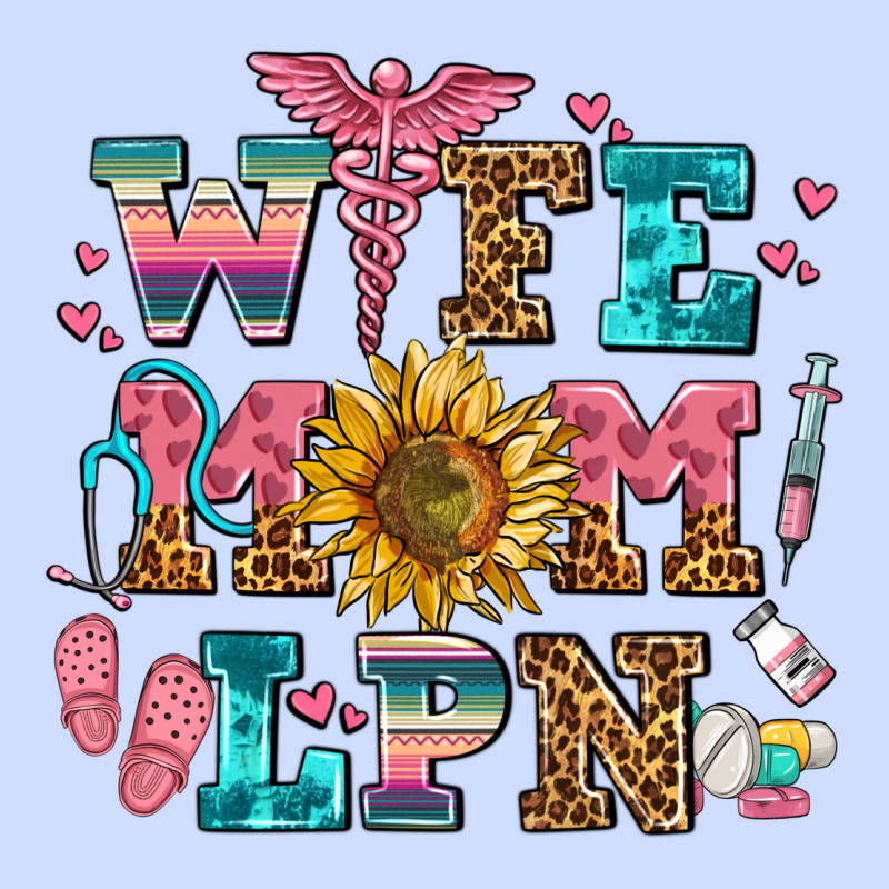 Wife Mom Lpn Urban Heavy Tee by AdoDesignShop | Teevron