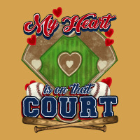 My Heart Is On That Court Baseball Urban Hoodie | Teevron