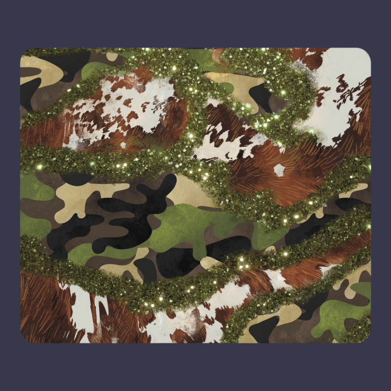 Black And Brown Cowhide Camouflage Long Sleeve Tee by BarkalooDesign | Teevron