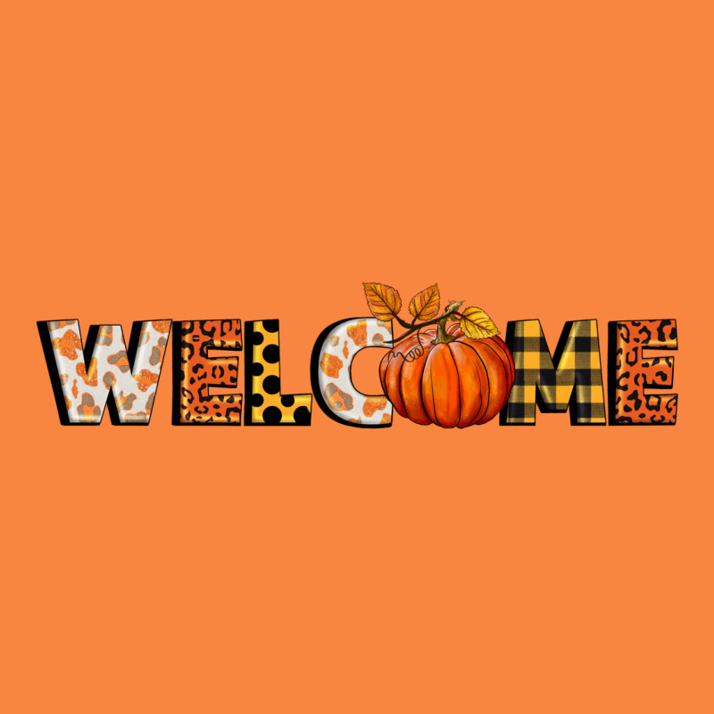 Welcome Pumpkin Premium Sweatshirt by BundleAndBundleShop | Teevron