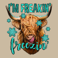 I'm Freakin Freezin Long Haired Cow Long Sleeve Tee | Teevron