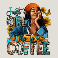 Just A Girl Who Loves Coffee Heavy Core Tee | Teevron