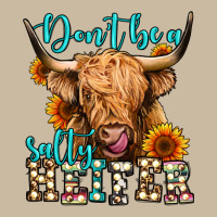 Don't Be A Salty Heifer Long Haired Cow Long Sleeve Tee | Teevron