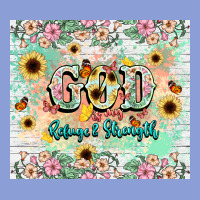 God Is My Refugee And Strength Long Sleeve Tee | Teevron