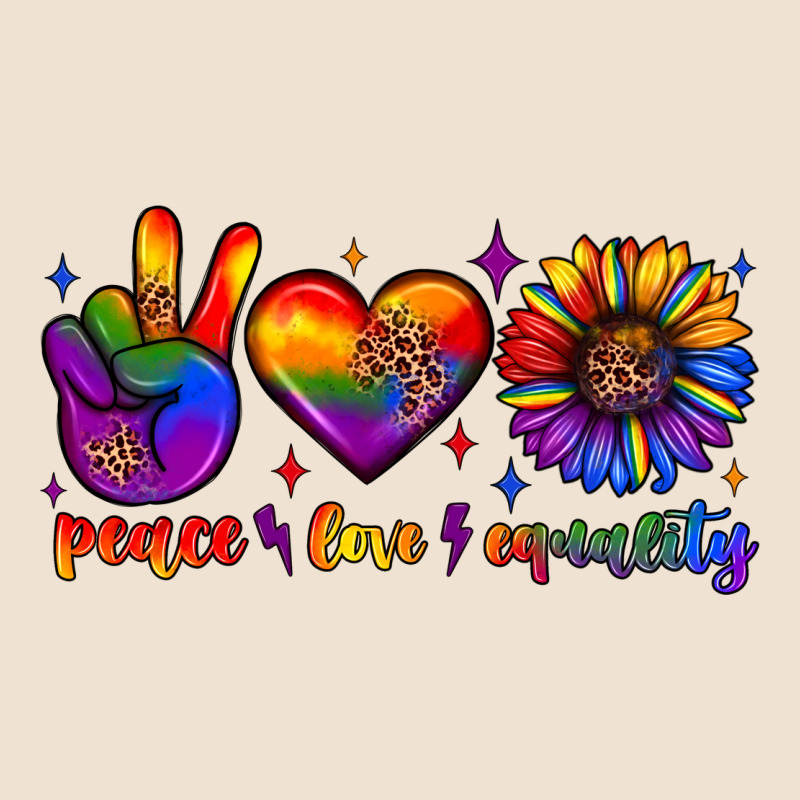 Peace Love Equality Urban Heavy Tee by JahusDesignShop | Teevron