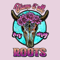 Blame It All On My Roots White Classic Tee | Teevron