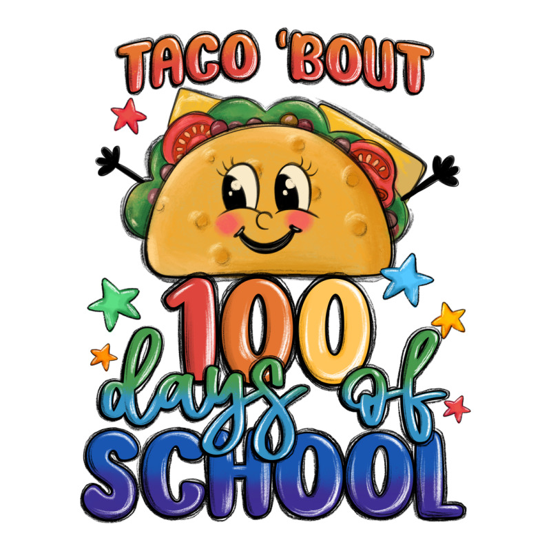 Taco Bout 100 Days Of School Zipper Hoodie by MaliasSmallBusiness | Teevron