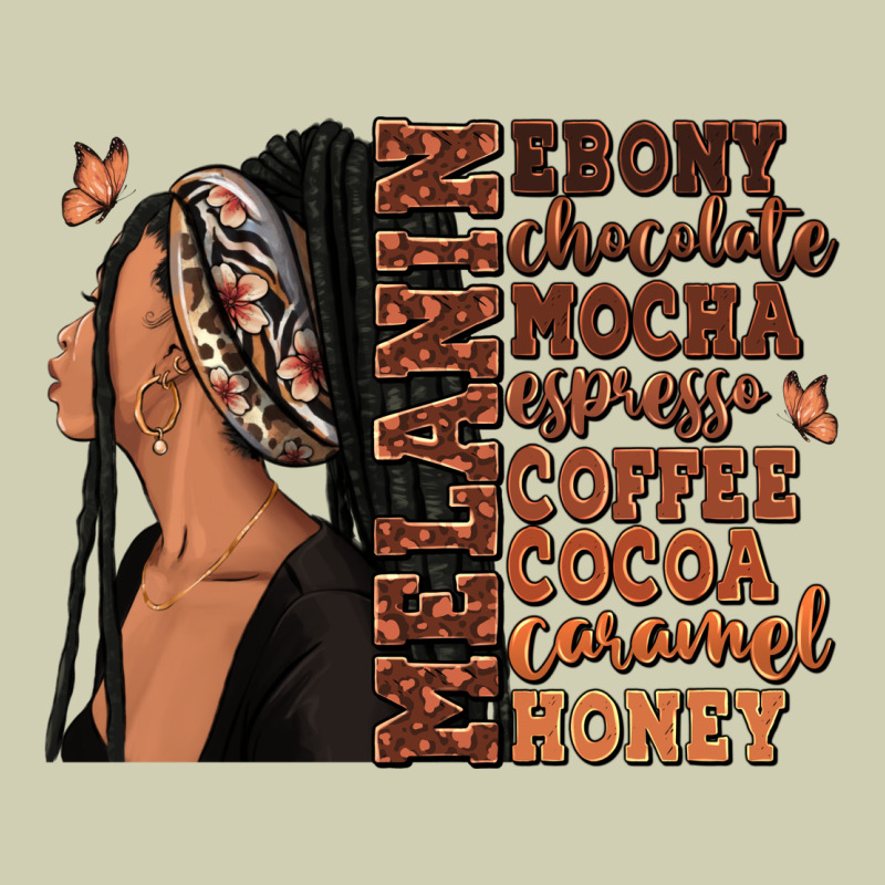 Melanin Many Shades Of Brown Afro Woman Heavy Core Tee by RanaPortraitStore | Teevron