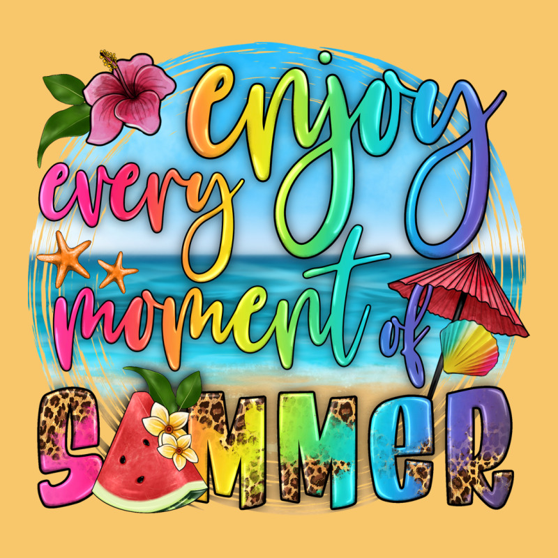 Enjoy Every Moment Of Summer Vintage Hoodie by HRA Design Shop | Teevron