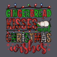 Gingerbread Kisses And Christmas Wishes Vintage Hoodie | Teevron