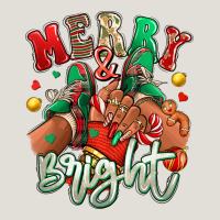 Merry And Bright Black Girl Sneakers Heavy Core Tee | Teevron