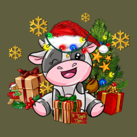 Little Cute Christmas Cow Vintage Tee | Teevron