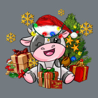 Little Cute Christmas Cow Heavyweight Sweatshirt | Teevron