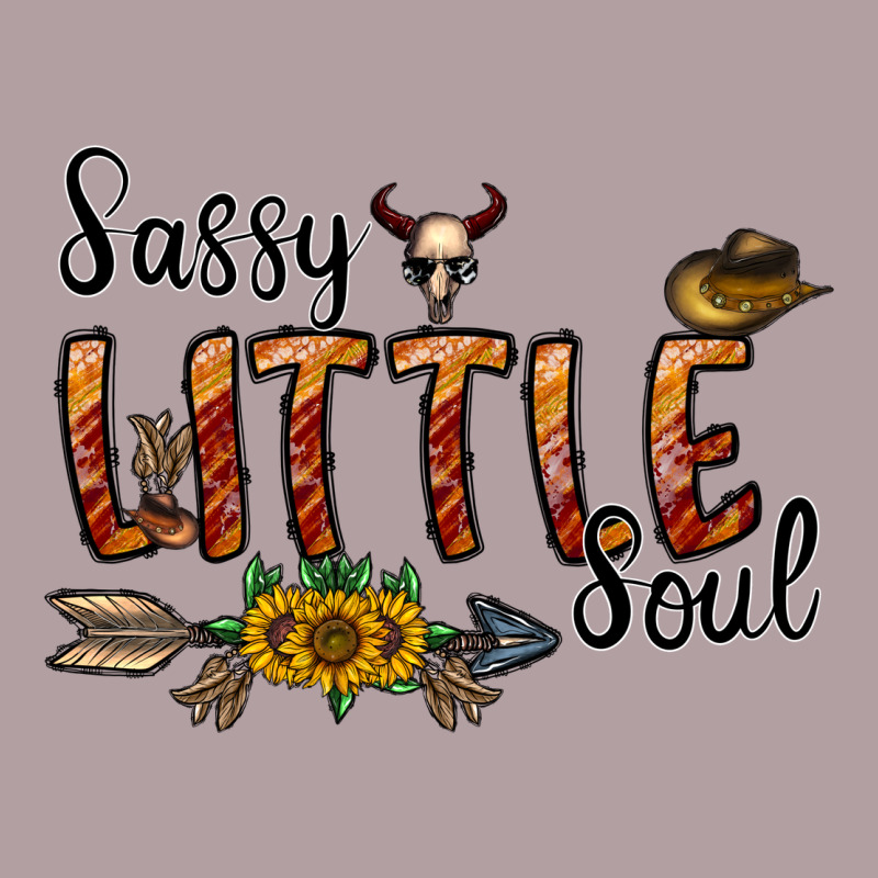 Sassy Little Soul Vintage Hoodie by CowhideDigitalArt | Teevron