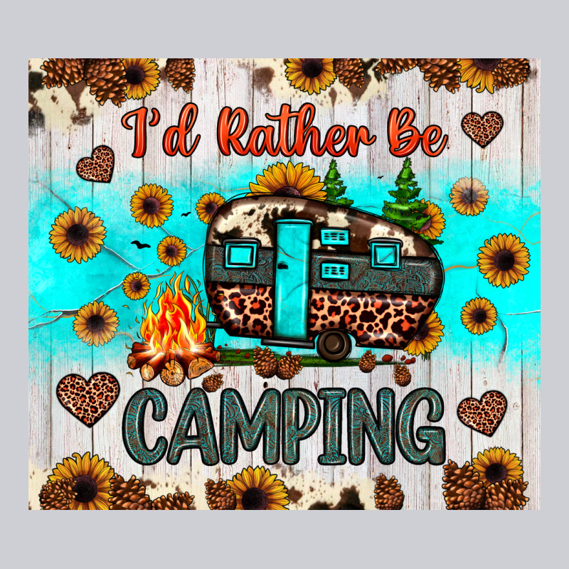 I’d Rather Be Camping Heavyweight Sweatshirt by JahusDesignShop | Teevron