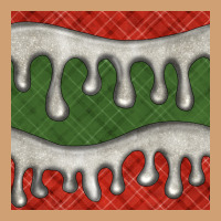 Christmas Plaid And White Glitter Snow Seamless Pattern Vintage Tee | Teevron