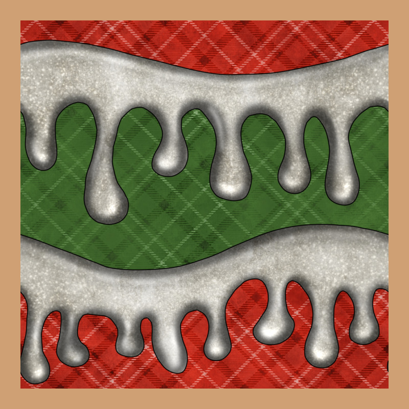 Christmas Plaid And White Glitter Snow Seamless Pattern Vintage Tee by BundleAndBundleShop | Teevron