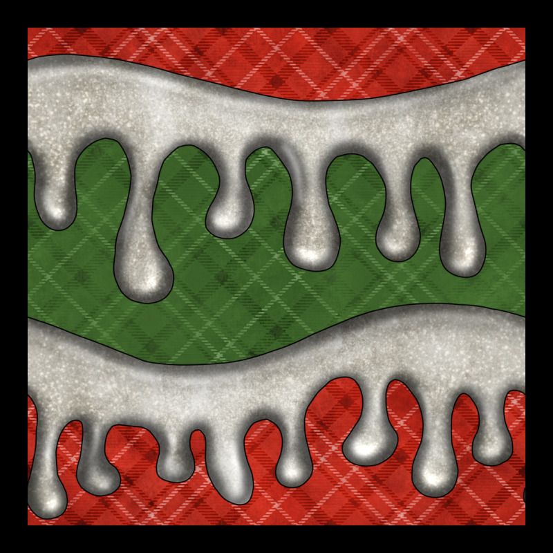 Christmas Plaid And White Glitter Snow Seamless Pattern Heavyweight Sweatshirt by BundleAndBundleShop | Teevron