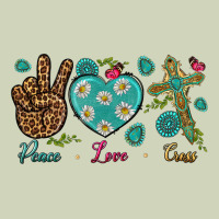 Peace Love Cross Heavyweight Hoodie | Teevron