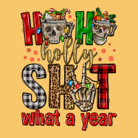Ho Ho Holly Shit What A Year Vintage Hoodie | Teevron