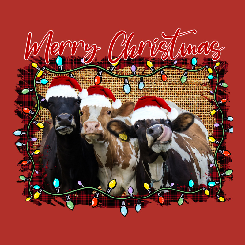 Merry Christmas Cows Premium Hoodie by Bettercallsaul | Teevron