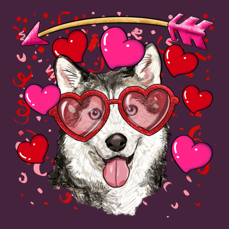 Valentine's Day Husky Premium Tee by RanaPortraitStore | Teevron