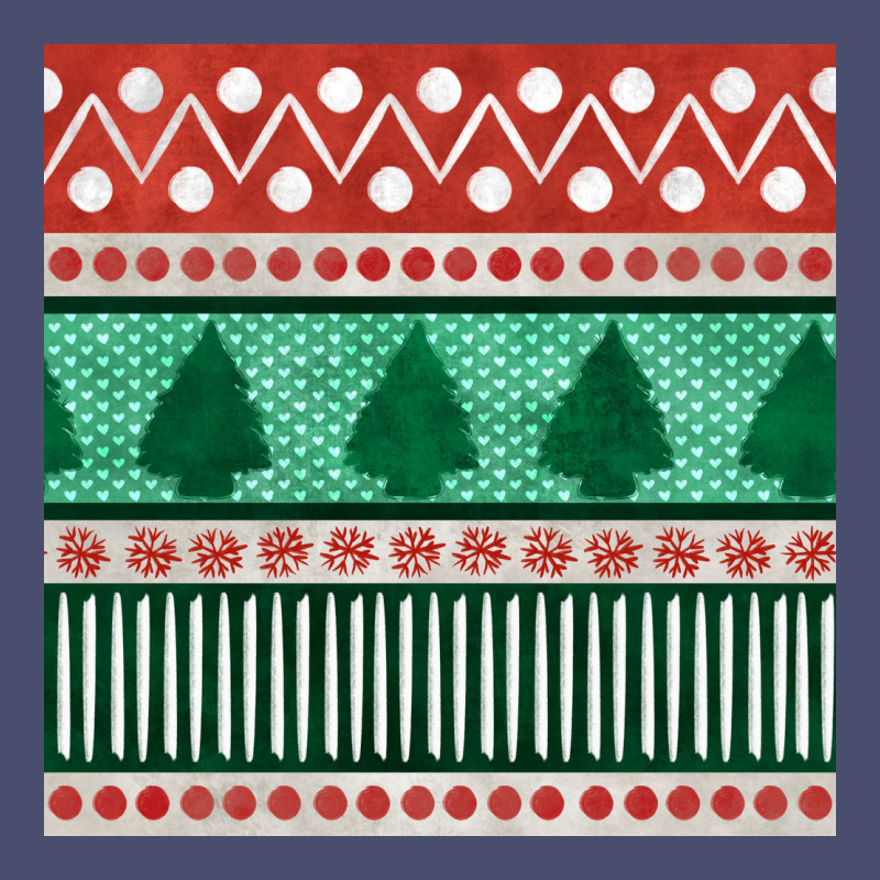 Christmas Trees Hand Drawn Seamless Pattern Vintage Tee by BundleAndBundleShop | Teevron