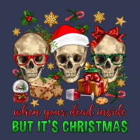 When Your Dead Inside But It's Christmas Heavyweight Hoodie | Teevron