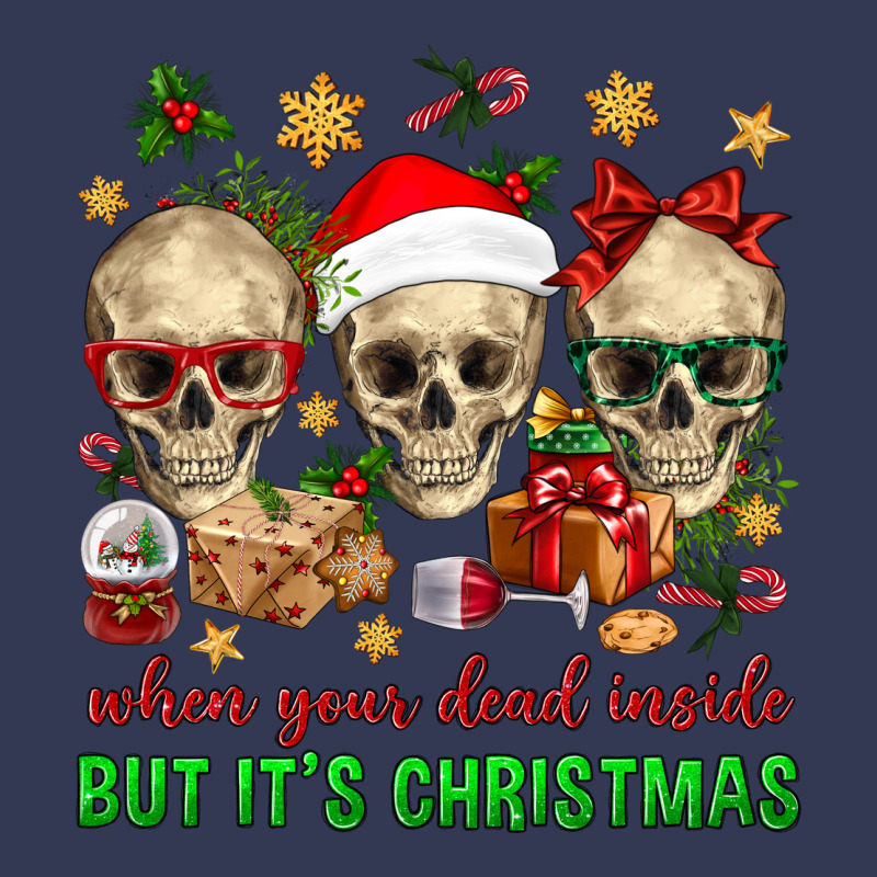 When Your Dead Inside But It's Christmas Heavyweight Hoodie by BundleAndBundleShop | Teevron
